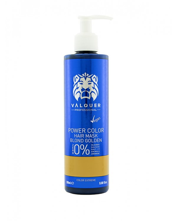 VALQUER MASCARILLA POWER COLOR RUBIO DORADO 275 ML