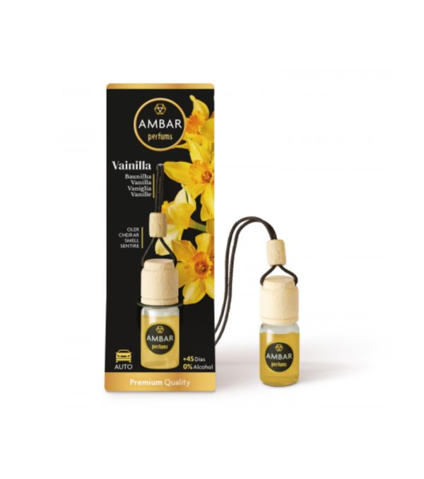 AMBAR AMBIENTADOR DE COCHE VAINILLA — Unidad
