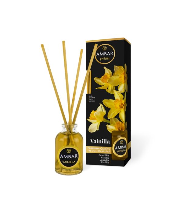 AMBAR AMBIENTADOR MIKADO VAINILLA