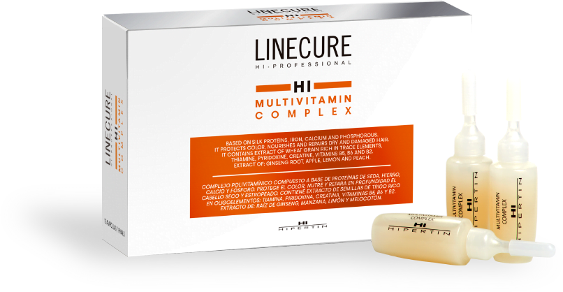 Hipertin AMPOLLAS MULTIVITAMIN COMPLEX 12X10ML CABELLOS SECOS, DAÑADOS Y TINTADOS