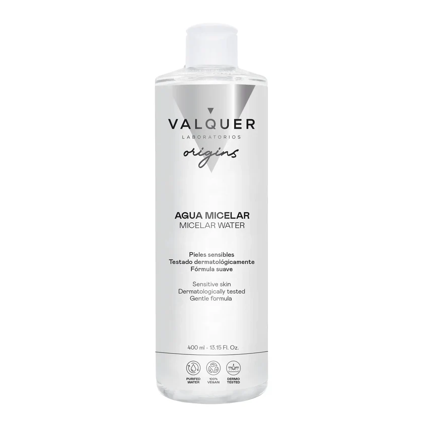 VALQUER ORIGINS AGUA MICELAR PIELES SENSIBLES 400ML