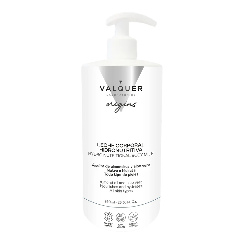 VALQUER LECHE CORPORAL HIDRONUTRITIVA 24 H 750 ML
