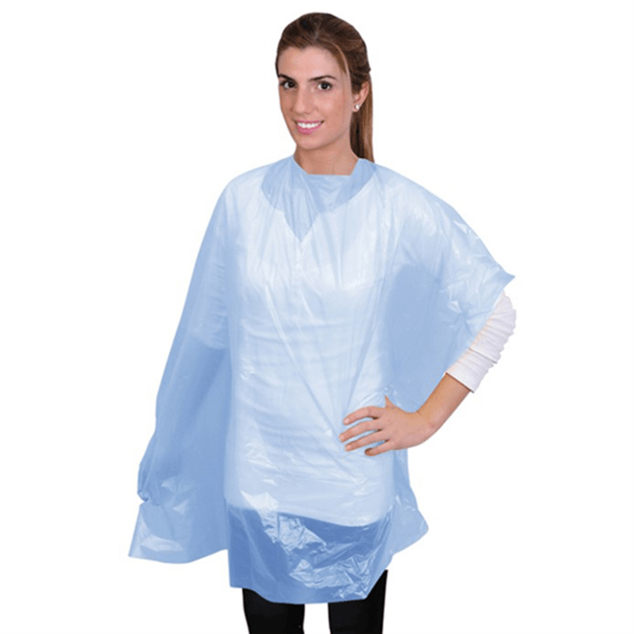 CAPAS DESECHABLES TINTE 50 UNI. 110 X 110  AZUL