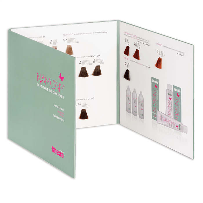 Glossco CARTA DE COLOR NAMONY 40 COLORES