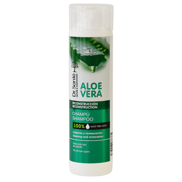CHAMPU ALOE VERA Y KERATINA 250ML DR.SANTE