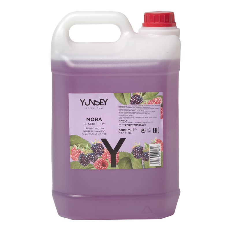 Yunsey CHAMPU AROMATICO MORA NEUTRO 5000ML