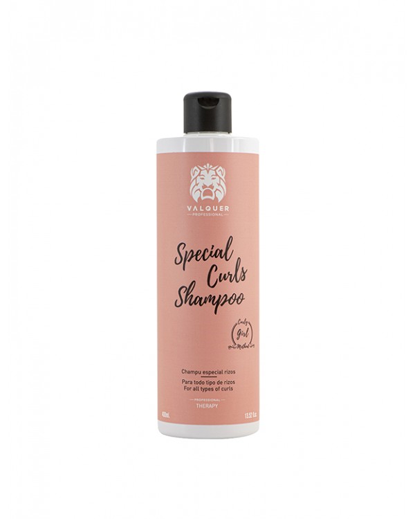 Valquer CHAMPU ESPECIAL RIZOS METODO CURLY GIRL 400 Ml.