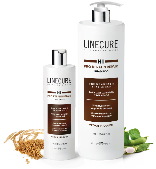CHAMPU LINECURE 300ML HIPERTIN CABELLO FRAGIL Y DEBILITADO