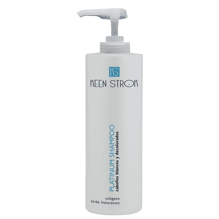 CHAMPU PLATINUM CAB. BLANCOS Y DECOLORADOS 1000ML KEEN STROK