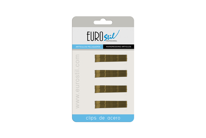 CLIPS OND.BRONCE 50MM CARTON 24UND REF.1609