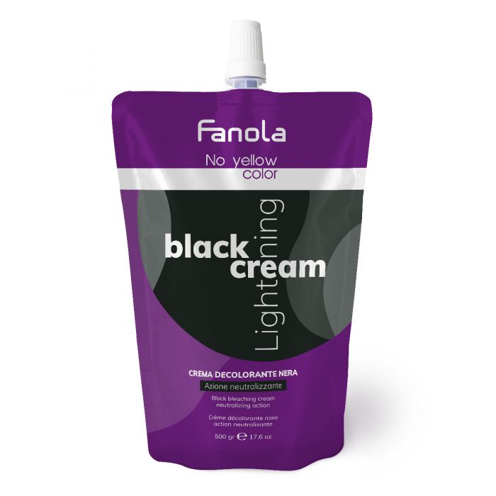 Fanola CREMA DECOLORANTE NEGRA NO YELLOW VEGAN 500GR