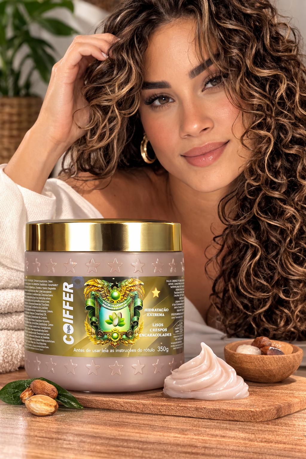CREMA PEINADO PISTACHO RIZOS COIFFER 350G