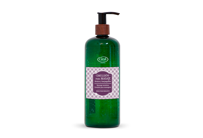 EMULSION PARA MASAJE CAVALL VERD 500ML.