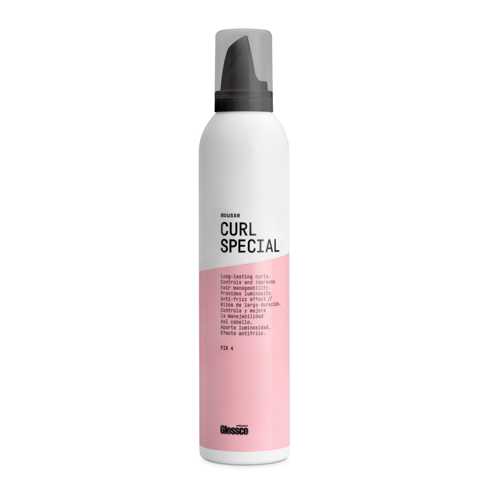 Glossco ESPUMA DE RIZO CURL SPECIAL FIX.4 300ML
