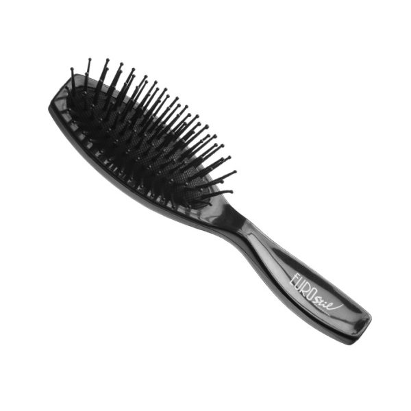 EUROSTIL CEPILLO PÚA PLÁSTICO NEGRO