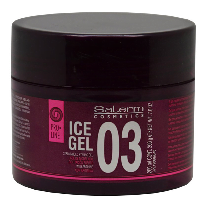 Salerm GEL DE MODELADO ICE FIJACION FUERTE 200ML