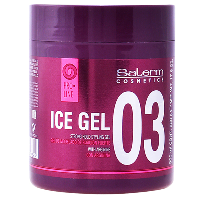 Salerm GEL DE MODELADO ICE FIJACION FUERTE 500ML