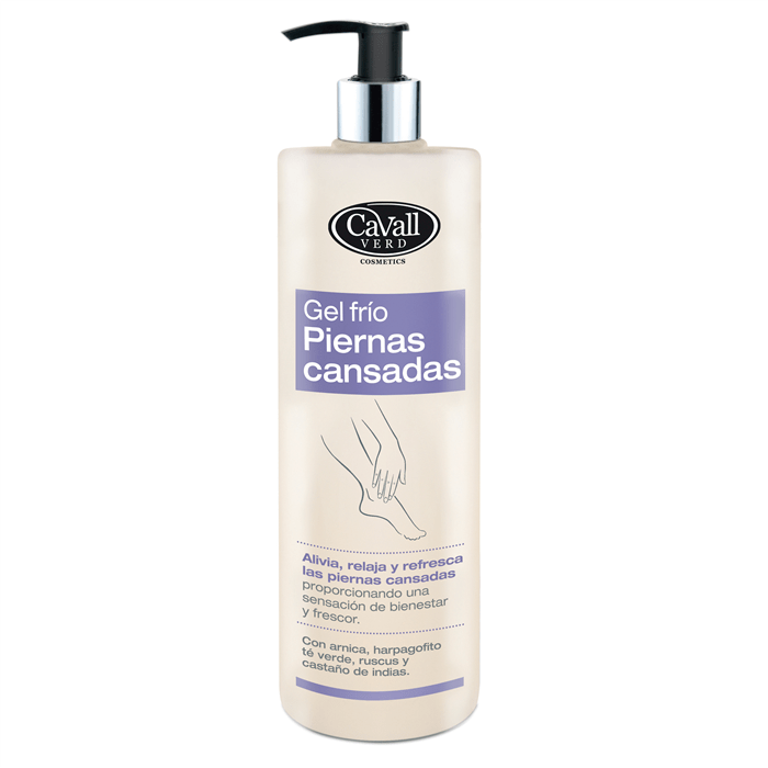 GEL FRIO PIERNAS CANSADAS CAVALL VERD 500ML