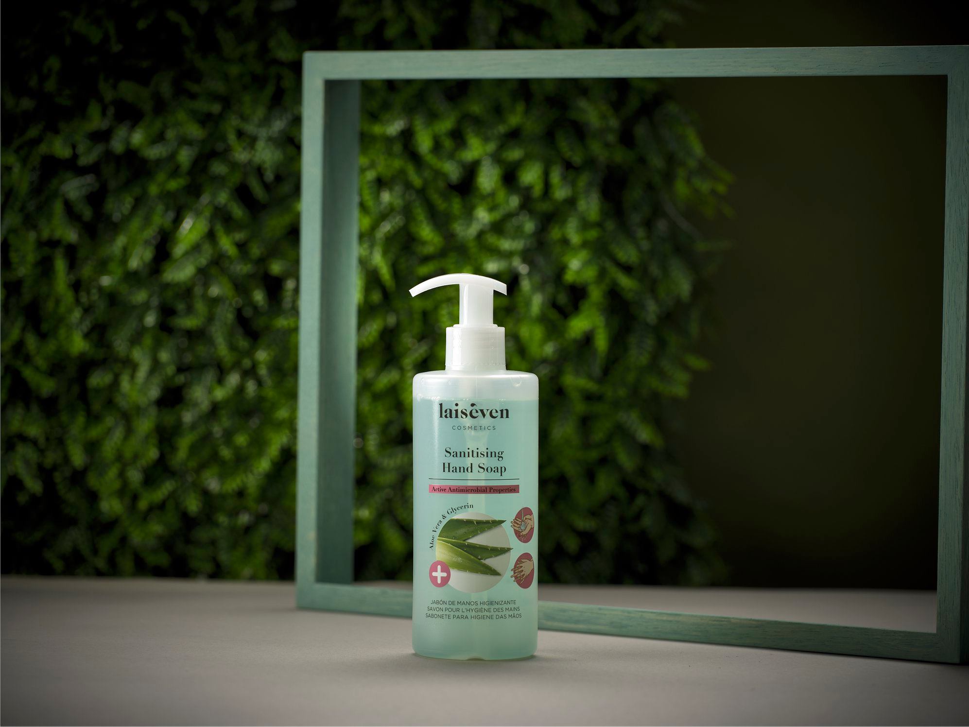 JABON MANOS HIGIENIZANTE ALOE VERA 400ML LAISEVEN
