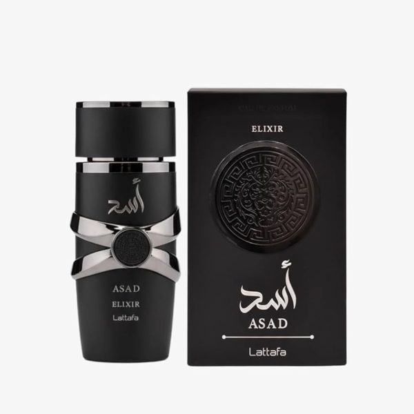 LATTAFA ASAD ELIXIR BLACK EAU DE PARFUM 100ML — Unidad