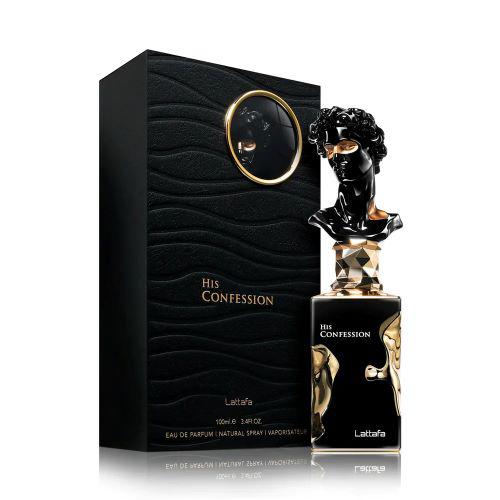 LATTAFA HIS CONFESSION EAU DE PARFUM 100ML — Unidad