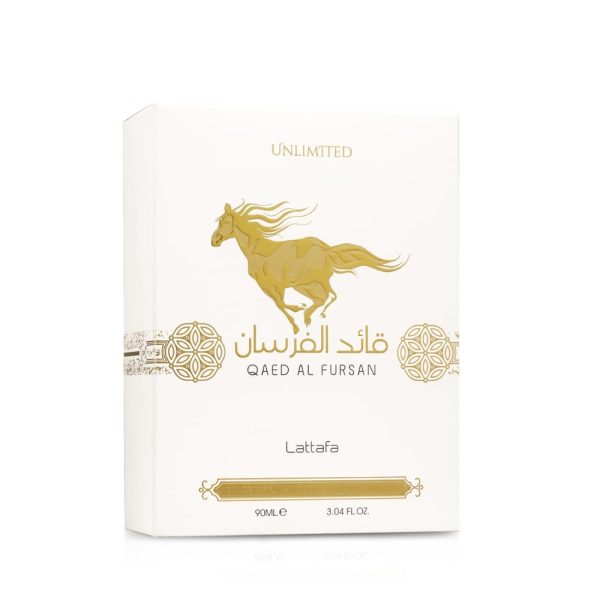 LATTAFA QAED AL FURSAN WHITE EAU DE PERFUM 90 ML — Unidad