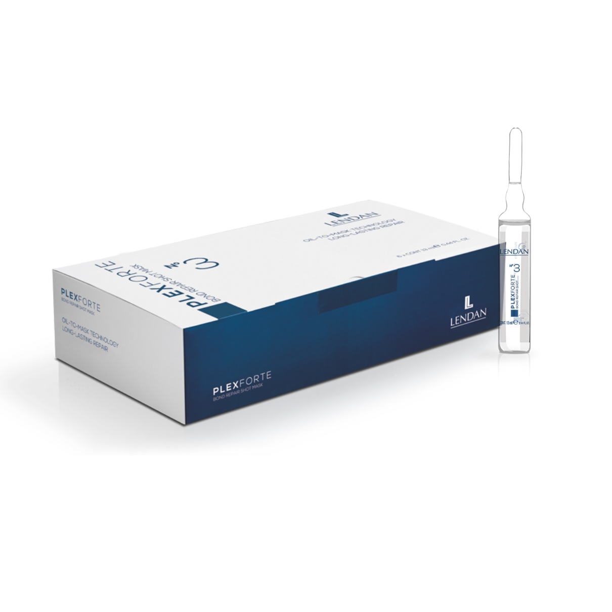 LENDAN PLEXFORTE BOND REPAIR SHOT MASK Nº3 6X13ML (PACK)
