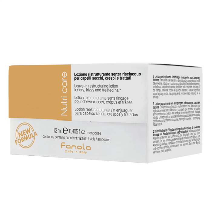Fanola LOCION REESTRUCTURANTE SIN ENJUAGUE 12X12ML