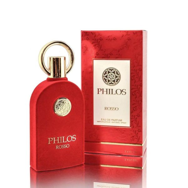MAISON ALHAMBRA PHILOS ROSSO EDP 100ML — Unidad