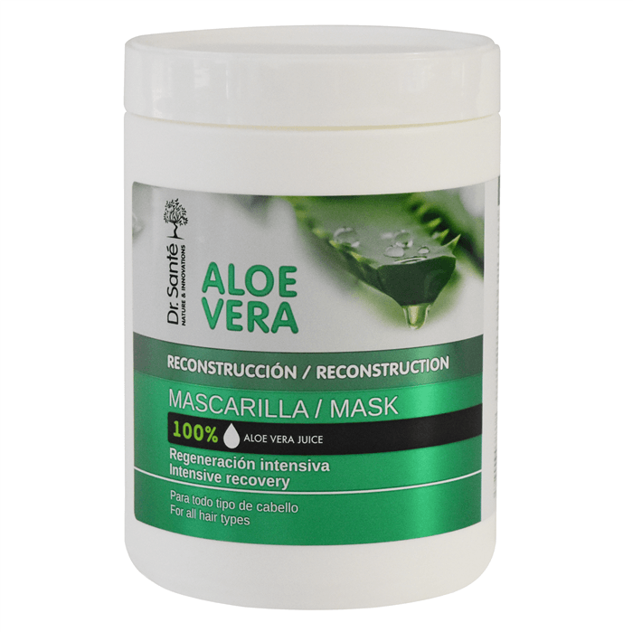 MASCARILLA ALOE VERA Y QUERATINA 1000ML DR.SANTE