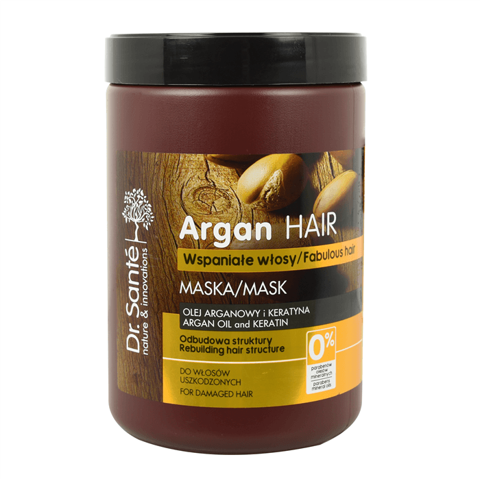 MASCARILLA ARGAN HAIR CABELLO DAÑADO 1000ML DR.SANTE