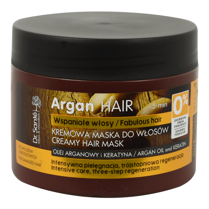 MASCARILLA ARGAN HAIR CABELLO DAÑADO 300ML DR.SANTE