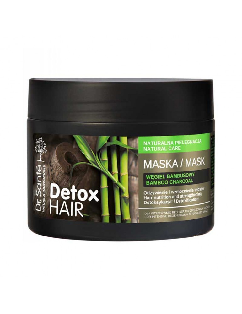 MASCARILLA CARBON BAMBU DETOX HAIR DR.SANTE 300ML