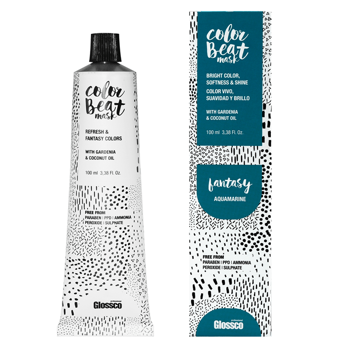 Glossco MASCARILLA COLOR AQUA MARINE 100ML.