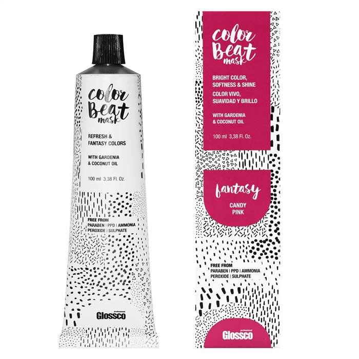 Glossco MASCARILLA COLOR CANDY PINK 100ML.