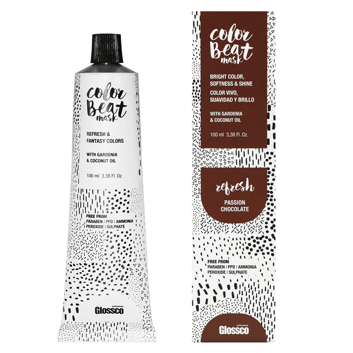 Glossco MASCARILLA COLOR CHOCOLATE 100ML.
