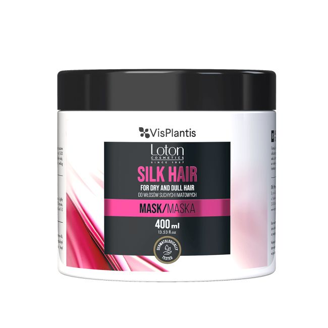 Vis Plantis MASCARILLA CON SEDA CABELLO SECO Y MATE LOTON 400ML