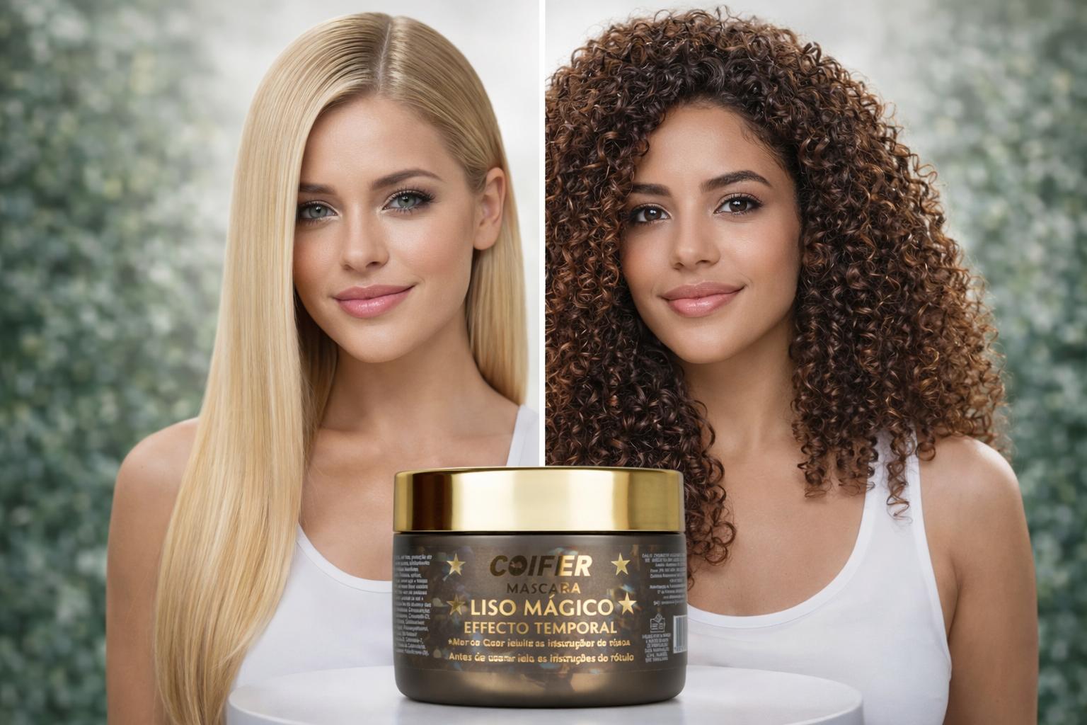 MASCARILLA NO FRIZZ LISO MAGICO COIFFER 250G