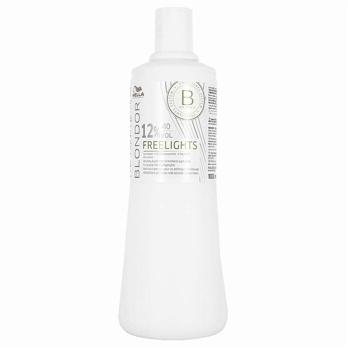 OXIGENADA BLONDOR FREELIGHTS 12% 40VOL 1L