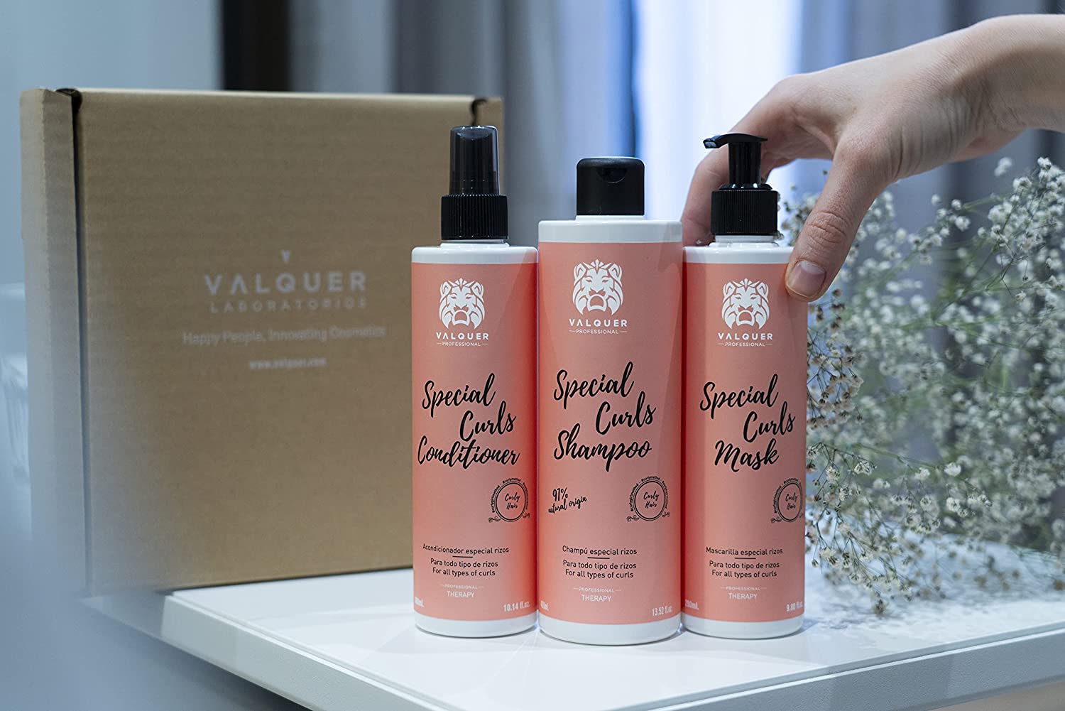 PACK METODO CURLY VALQUER CHAMPU 400ML + ACONDICIONADOR 300ML + MASCARILLA 290ML