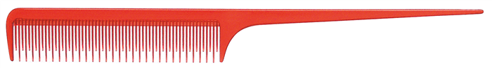 PEINE COLORES TRANSPARENTE CARDAR REF.01625