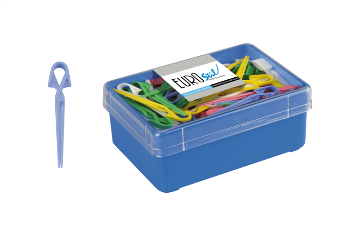 PINZA PLASTICO MEDIANA 5 DOCENAS REF.00056