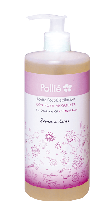 POLLIÉ ACEITE POST-DEPIL.500ML ROSA MOSQUETA REF.03614