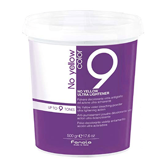 POLVO DECOLORANTE NO YELLOW VIOLETA 9 TONOS 500G FANOLA