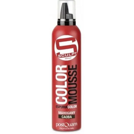 POSTQUAM SCULPT ESPUMA COLOR CAOBA 300ML