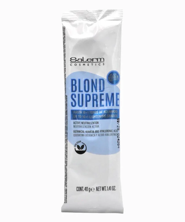 SALERM DECOLORANTE BLOND SUPREME CAJA 24X40G