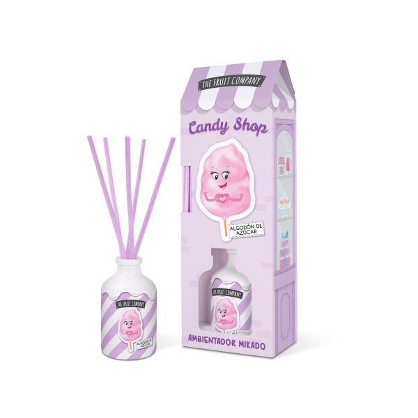 TFC CANDY SHOP ALGODÓN DE AZUCAR AMBIENTADOR MIKADO — Unidad
