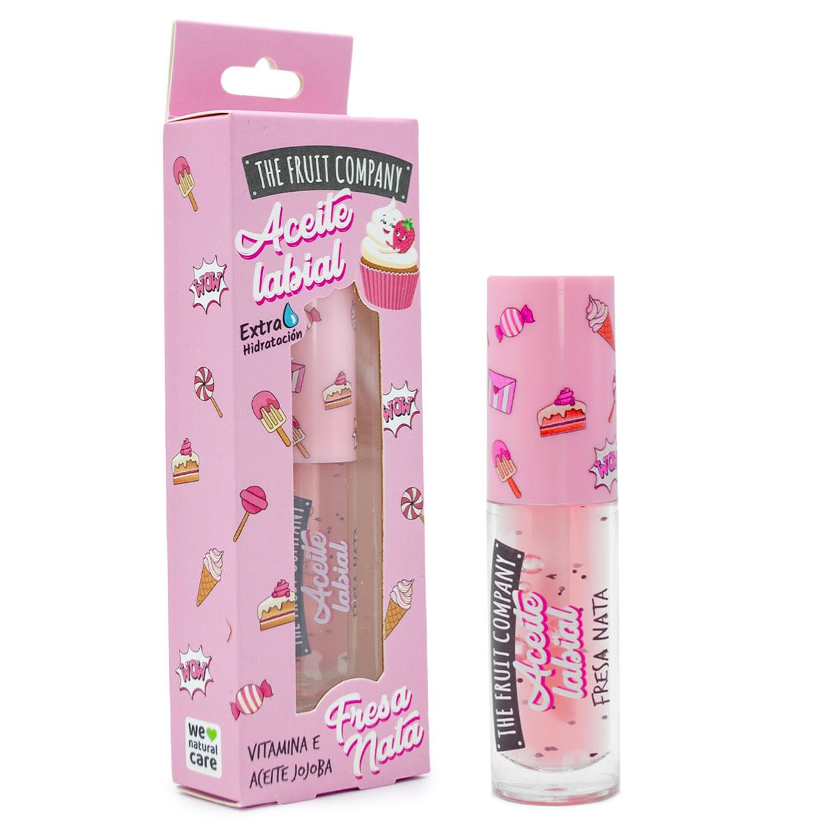 THE FRUIT COMPANY ACEITE LABIAL FRESA NATA