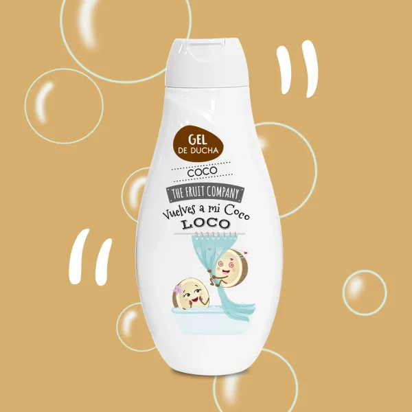 THE FRUIT COMPANY GEL DUCHA COCO 600ML — Unidad