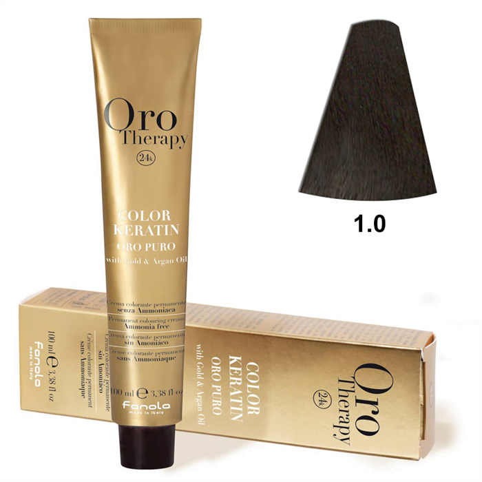 TINTE KERATIN ORO PURO Nº 1.0 100ML